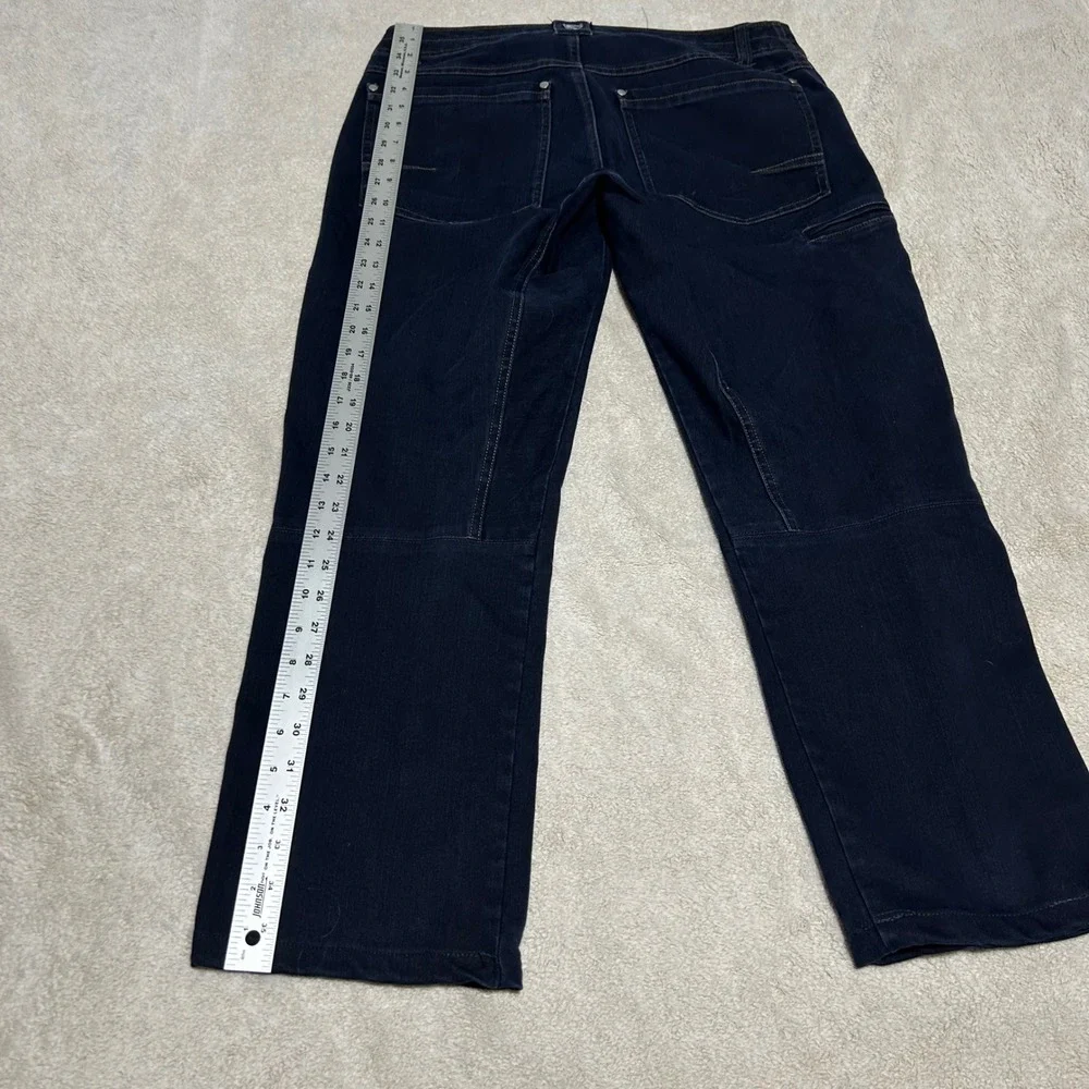KUHL Disruptr Jeans Mens 34 27 Blue KUHLFLEX Stretch Performance  Hemmed Pics!